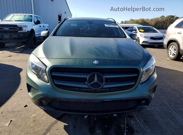 WDCTG4EBXGJ228323 2016 MERCEDES-BENZ GLA Green Դիմացի տեսք
