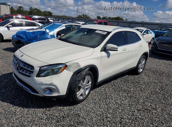 WDCTG4EBXJJ371389 2018 MERCEDES-BENZ GLA White Przód lewy