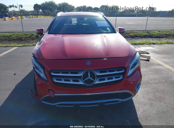 WDCTG4EBXKJ553949 2019 MERCEDES-BENZ GLA 250 Red Вид щитка приладів