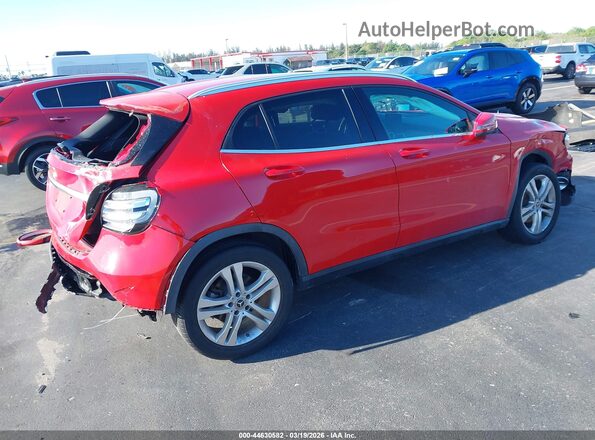 WDCTG4EBXKJ553949 2019 MERCEDES-BENZ GLA 250 Red Задня права чверть