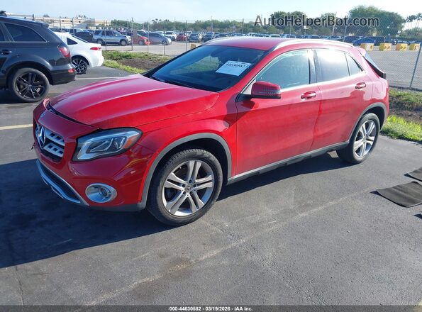 WDCTG4EBXKJ553949 2019 MERCEDES-BENZ GLA 250 Red Передня ліва чверть