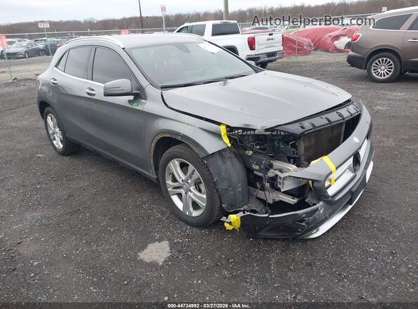 WDCTG4GB1GJ224979 2016 MERCEDES-BENZ GLA 250 Серый Передняя правая четверть