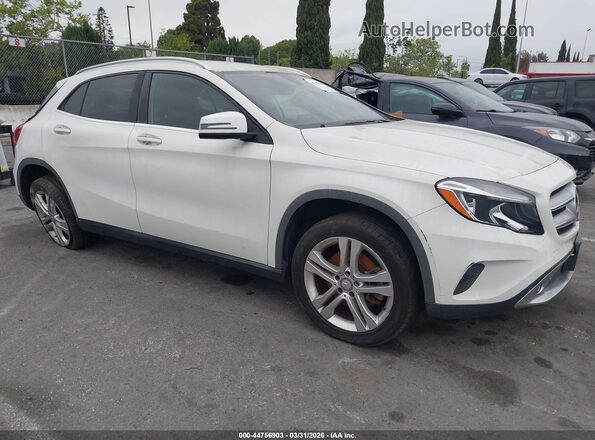 WDCTG4GB4GJ224720 2016 MERCEDES-BENZ GLA 250 White Przód prawy