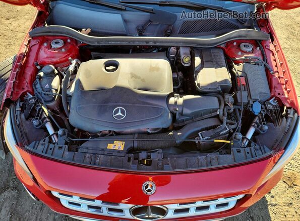 WDCTG4GB5KJ552897 2019 MERCEDES-BENZ GLA Красный Вид задней части салона