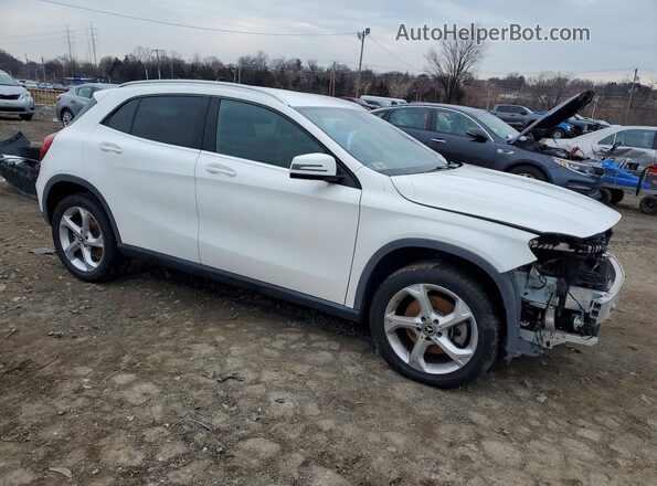 WDCTG4GB5LU023711 2020 MERCEDES-BENZ GLA Белый Передняя правая четверть