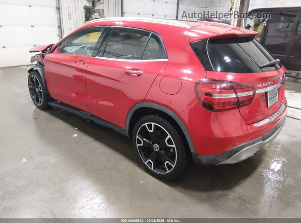WDCTG4GB8KU019554 2019 MERCEDES-BENZ GLA 250 Красный Задняя левая четверть