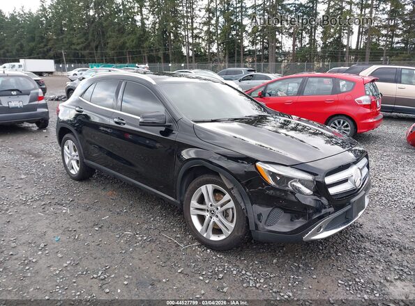 WDCTG4GB9HJ338357 2017 MERCEDES-BENZ GLA 250 Черный Передняя правая четверть