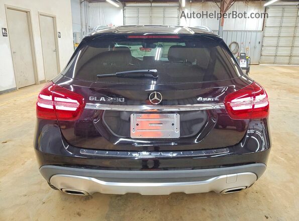 WDCTG4GB9KJ592013 2019 MERCEDES-BENZ GLA Черный Вид сзади