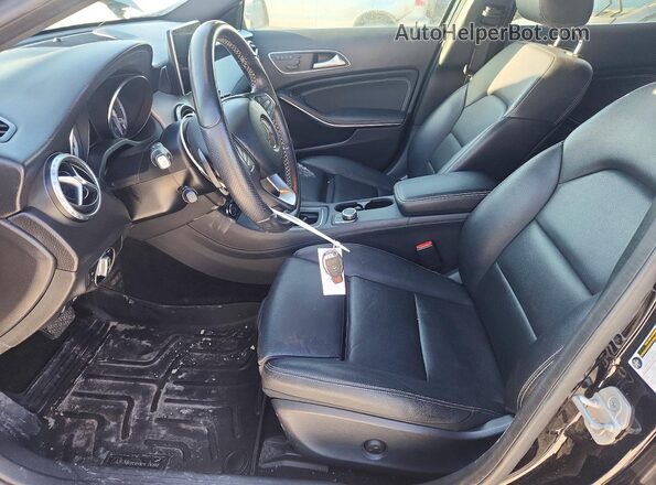 WDCTG4GBXGJ232921 2016 MERCEDES-BENZ GLA Черный Вид салона спереди