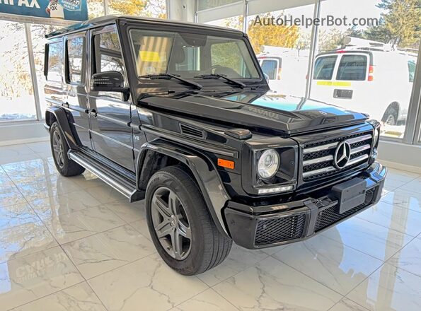 WDCYC3KH3JX288713 2018 MERCEDES-BENZ G-CLASS Black Передня ліва чверть