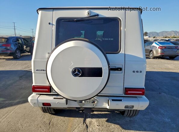 WDCYC7DF1HX266156 2017 MERCEDES-BENZ G-CLASS Белый Вид салона спереди