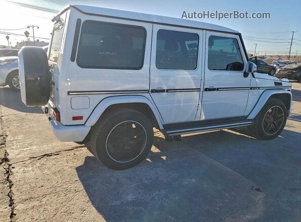 WDCYC7DF1HX266156 2017 MERCEDES-BENZ G-CLASS Белый Передняя правая четверть