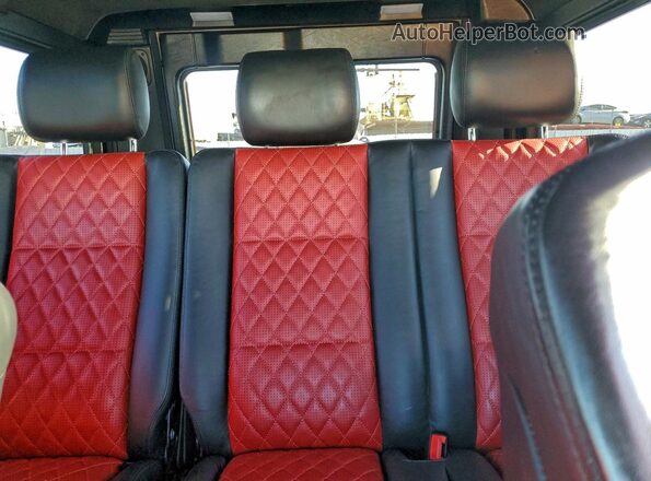 WDCYC7DF1HX266156 2017 MERCEDES-BENZ G-CLASS Белый Вид задней части салона