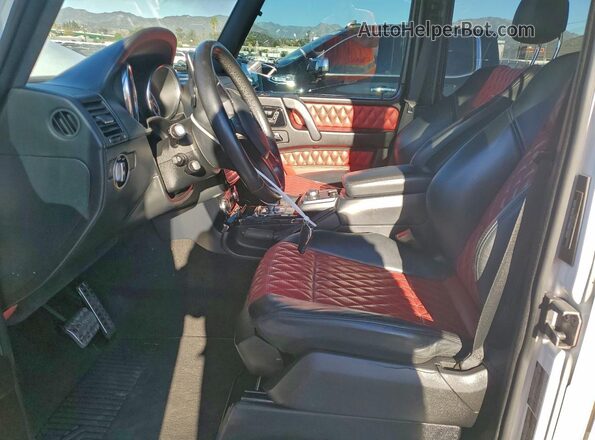 WDCYC7DF1HX266156 2017 MERCEDES-BENZ G-CLASS Белый Вид панели приборов