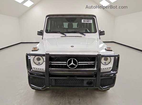 WDCYC7DF1HX275391 2017 MERCEDES-BENZ G-CLASS Белый Вид спереди