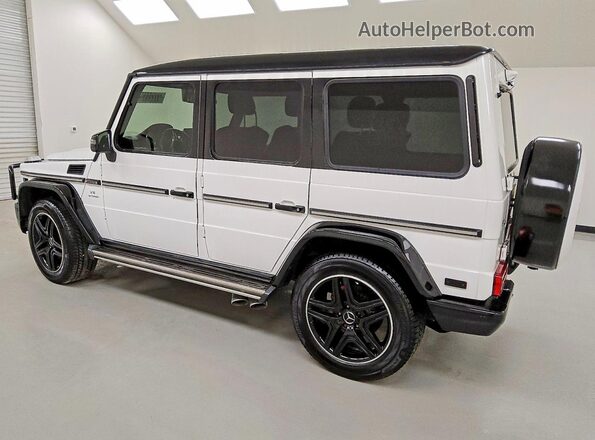 WDCYC7DF1HX275391 2017 MERCEDES-BENZ G-CLASS Белый Задняя левая четверть