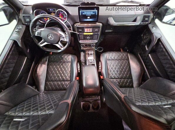 WDCYC7DF1HX275391 2017 MERCEDES-BENZ G-CLASS Белый Вид панели приборов