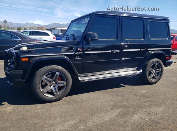 WDCYC7DF1HX276993 2017 MERCEDES-BENZ G-CLASS Black Przód lewy