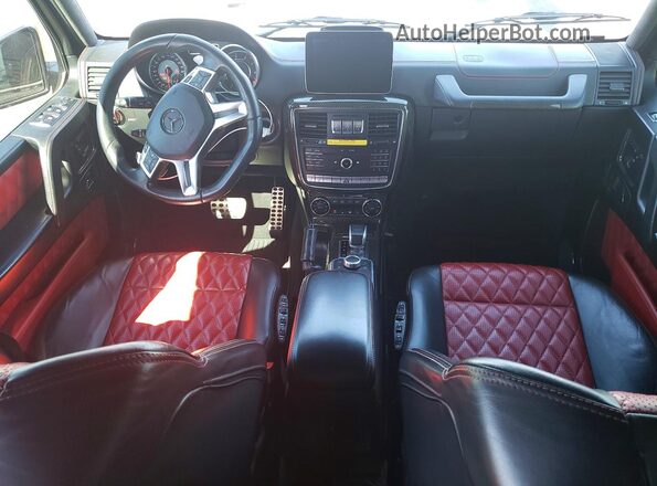 WDCYC7DF1HX276993 2017 MERCEDES-BENZ G-CLASS Black Widok deski rozdzielczej
