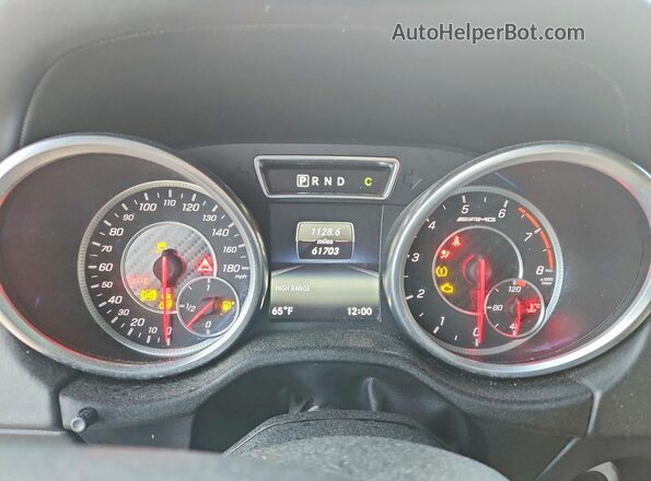 WDCYC7DF4GX243761 2016 MERCEDES-BENZ G-CLASS White Instrument cluster view