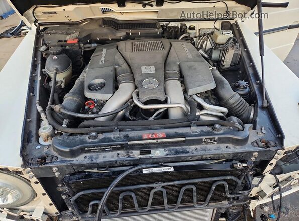 WDCYC7DF4GX243761 2016 MERCEDES-BENZ G-CLASS White Engine compartment view