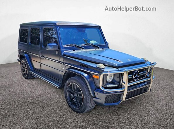WDCYC7DF6HX275287 2017 MERCEDES-BENZ G-CLASS Черный Передняя левая четверть