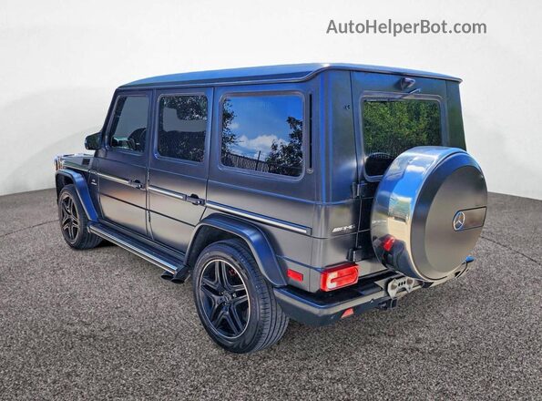 WDCYC7DF6HX275287 2017 MERCEDES-BENZ G-CLASS Черный Задняя правая четверть
