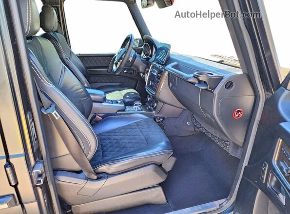 WDCYC7DF6HX275287 2017 MERCEDES-BENZ G-CLASS Черный Вид спереди