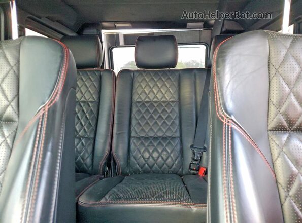 WDCYC7DH3JX292345 2018 MERCEDES-BENZ G-CLASS White Հետևի նստատեղերի տեսք