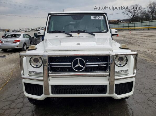 WDCYC7DH3JX292345 2018 MERCEDES-BENZ G-CLASS White Դիմացի տեսք