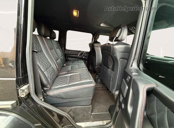 WDCYC7DH5JX287258 2018 MERCEDES-BENZ G-CLASS Черный Вид сзади