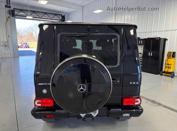 WDCYC7DH5JX287258 2018 MERCEDES-BENZ G-CLASS Черный Вид подкапотного пространства