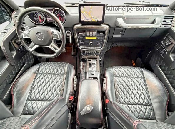 WDCYC7DH5JX287258 2018 MERCEDES-BENZ G-CLASS Черный Вид щитка приборов