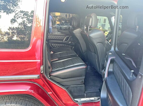 WDCYC7DH5JX295246 2018 MERCEDES-BENZ G-CLASS Burgundy Вид ззаду