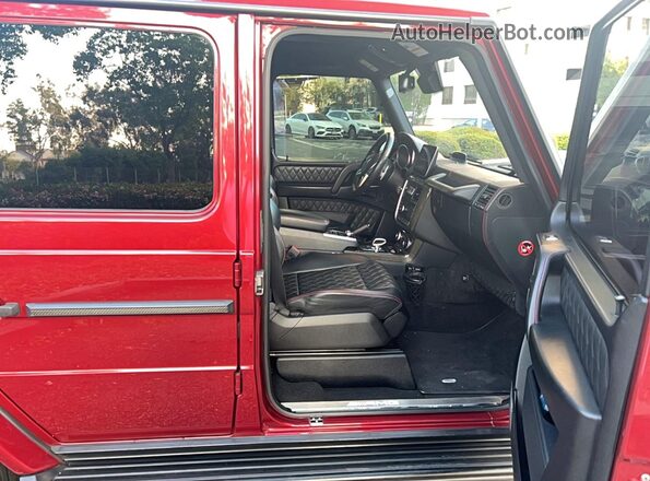 WDCYC7DH5JX295246 2018 MERCEDES-BENZ G-CLASS Burgundy Вид спереду