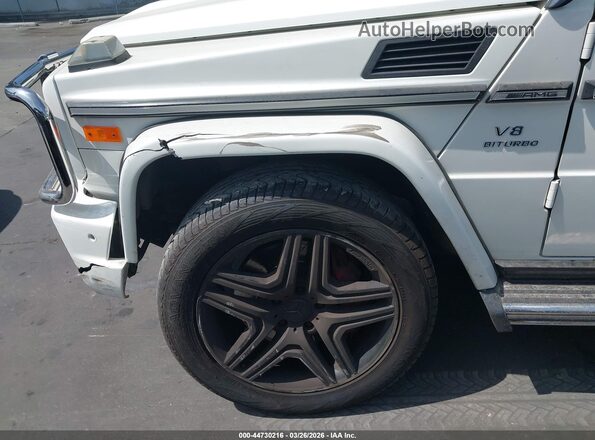 WDCYC7DH8JX285469 2018 MERCEDES-BENZ AMG G 63 Белый Вид спереди