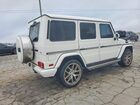2016 Mercedes-benz G 65 Amg White vin: WDCYC7FF6GX244794