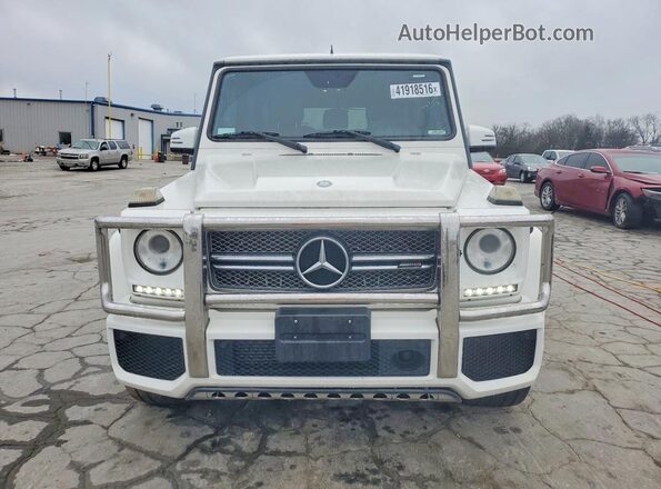 WDCYC7FF6GX244794 2016 MERCEDES-BENZ G-CLASS White Вид спереду