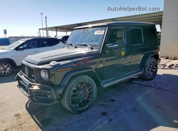 WDCYC7HJ3KX308316 2019 MERCEDES-BENZ G-CLASS Черный Передняя левая четверть