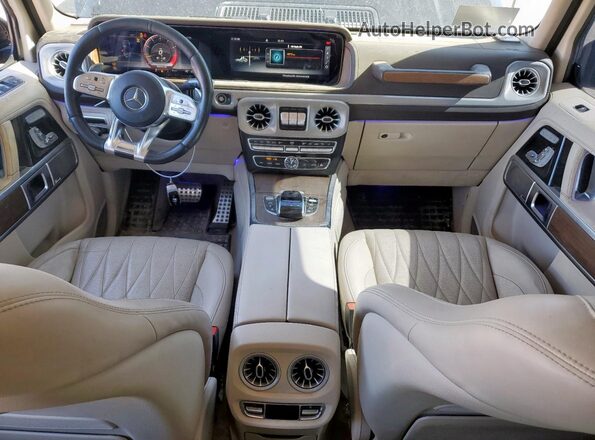 WDCYC7HJ3KX308316 2019 MERCEDES-BENZ G-CLASS Черный Вид панели приборов
