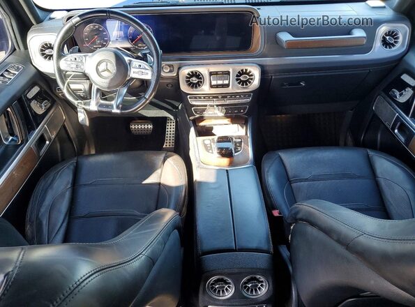 WDCYC7HJ8KX302009 2019 MERCEDES-BENZ G-CLASS Синий Вид панели приборов