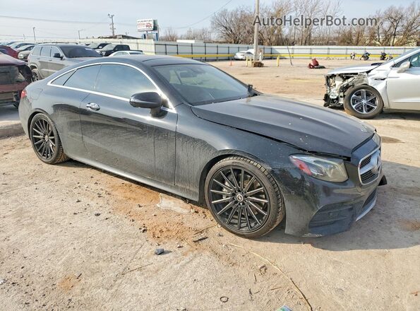 WDD1J6FB0JF025658 2018 MERCEDES-BENZ E Черный Передняя правая четверть
