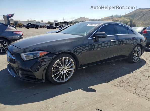 WDD2J5JB0KA020464 2019 MERCEDES-BENZ CLS-CLASS Черный Передняя левая четверть
