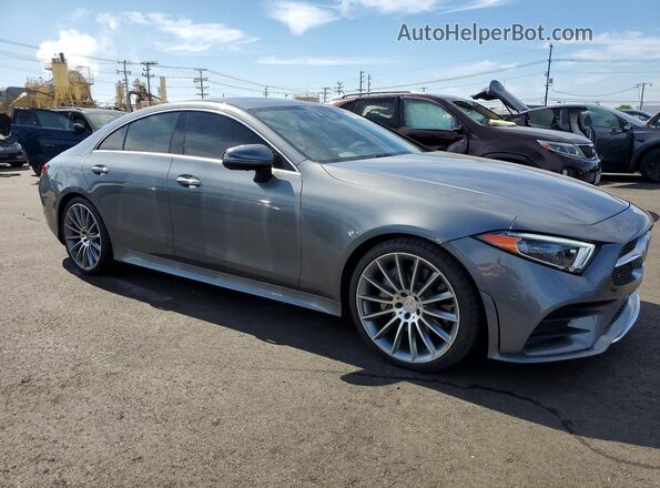 WDD2J5JB4KA039776 2019 MERCEDES-BENZ CLS-CLASS Gray Delantero derecho