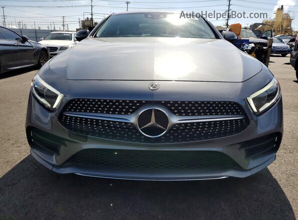WDD2J5JB4KA039776 2019 MERCEDES-BENZ CLS-CLASS Gray Vista frontal