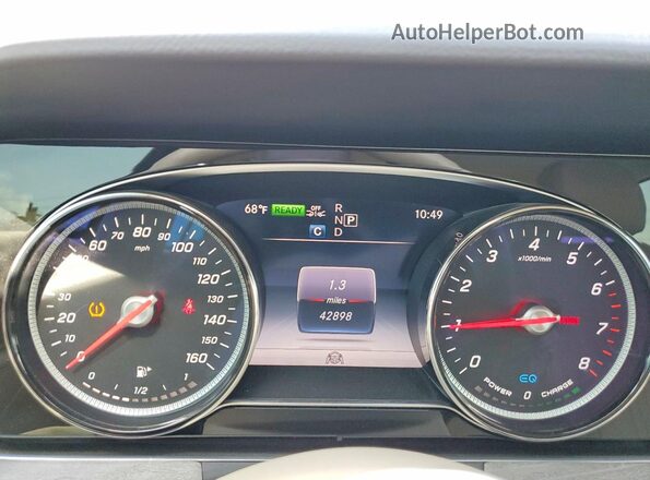WDD2J5JB4KA039776 2019 MERCEDES-BENZ CLS-CLASS Gray Vista del cuadro de instrumentos