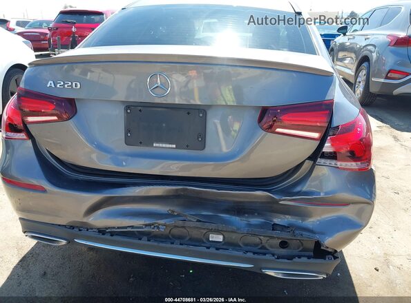 WDD3G4EB0KW025254 2019 MERCEDES-BENZ A 220 Gray Vista frontal