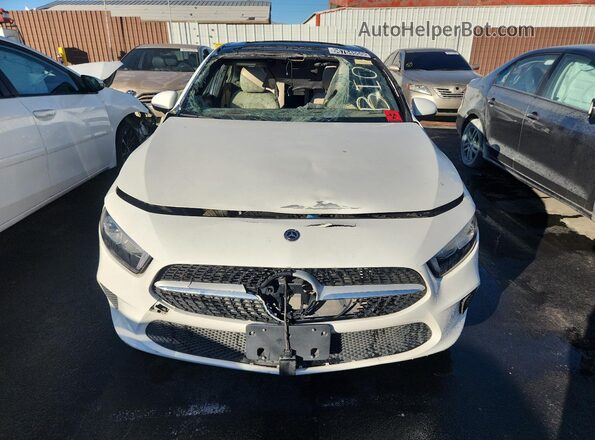 WDD3G4EB5KW036119 2019 MERCEDES-BENZ A Белый Вид наклейки с VIN-кодом