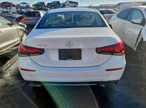 WDD3G4EB5KW036119 2019 MERCEDES-BENZ A Белый Вид сзади
