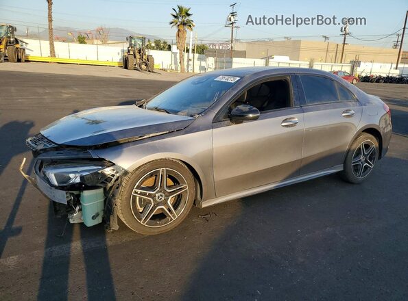 WDD3G4EB6KW002397 2019 MERCEDES-BENZ A Gray Przód lewy